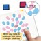 Gender Reveal Party Fingerprint Tree Sign, a Baby Shower Guest Book,Woodland Baby Shower Guest Book,Moon Bear Theme Canvas Baby Shower, Gender Reveal Keepsake